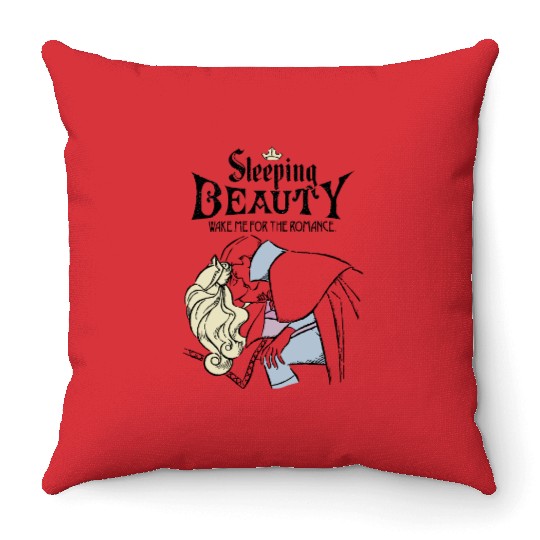 Retro Disney Sleeping Beauty Throw Pillows,