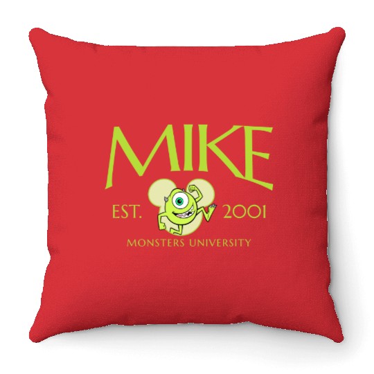 Disney Throw Pillows, Monsters Inc Characters Throw Pillows