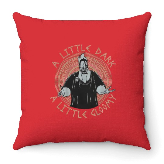 Funny Disney Hercules Villains Hades Quotes Retro Throw Pillows