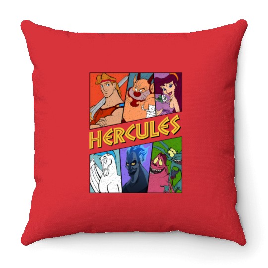 Vintage Hercules Throw Pillows Disney Hercules Megara Hades Throw Pillows