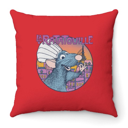 Disney Ratatouille  Throw Pillows, Anyone Can Cook Throw Pillows
