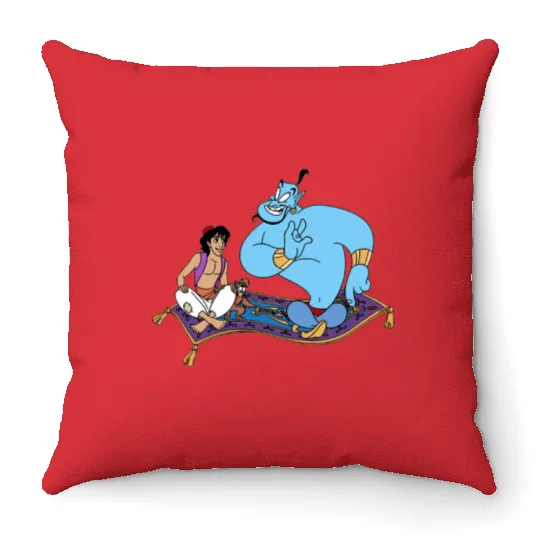 Disney Aladdin Genie Throw Pillows, Aladdin Genie Throw Pillows