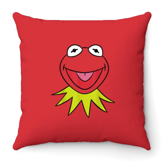 Disney The Muppets Kermit Big Face Throw Pillows