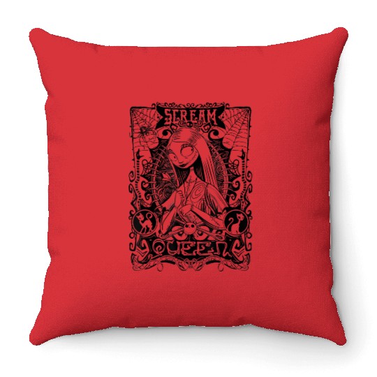 Disney The Nightmare Before Christmas Sally Scre Throw Pillows
