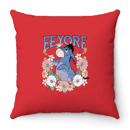 Retro Disney Eeyore  Throw Pillows, Eeyore Winnie The Pooh