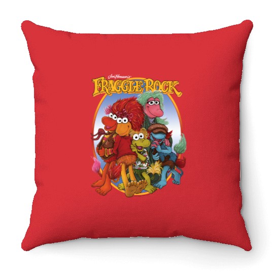 Disney Fraggle Rock The Muppets Group Hug Throw Pillows