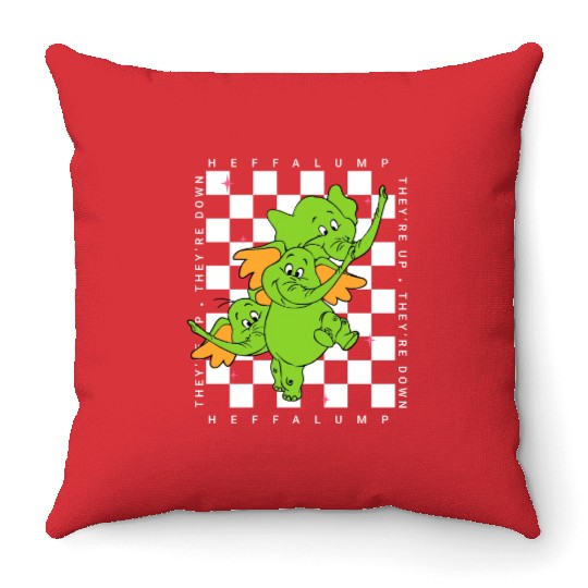 Colors Heffalump Throw Pillows, Disney Winnie the Pooh Throw Pillows