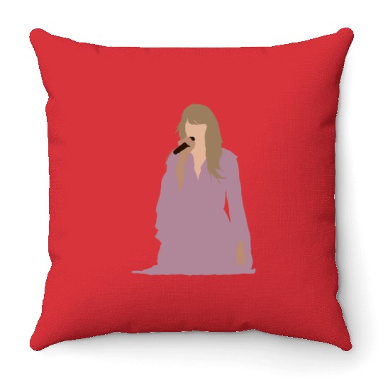 Eras-Tour-Folklore look Throw Pillows