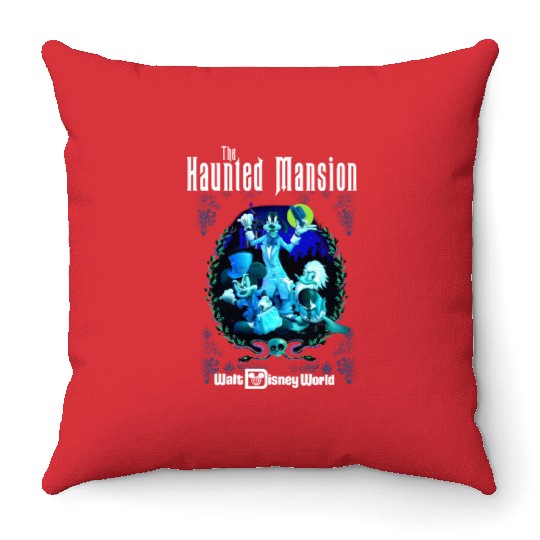 Disney The Haunted Mansion Throw Pillows, Retro Mickey And Friends