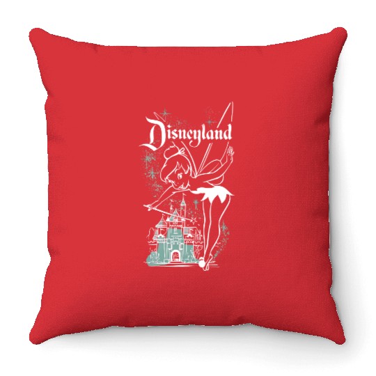 Tinker Bell Disneyland Throw Pillows, Disney Tinker Bell Co Throw Pillows