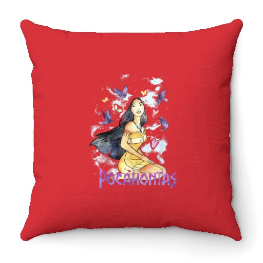 Disney Pocahontas Princess Throw Pillows, Princess Matching Throw Pillows