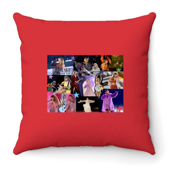 eras tour!! Throw Pillows