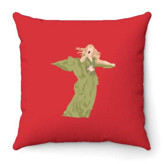 folklore eras tour v4 Throw Pillows