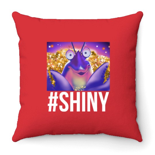Moana Shiny Tamatoa Portrait Funny Disney Throw Pillows