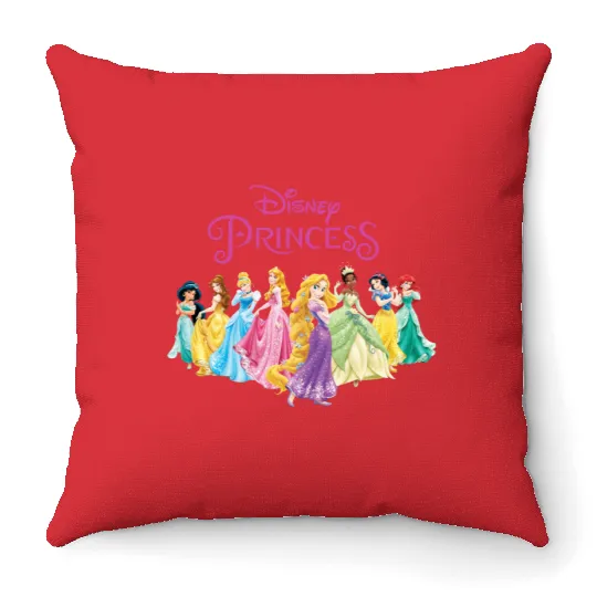 Disney Princess Throw Pillows, Disney Princess Character Throw Pillows