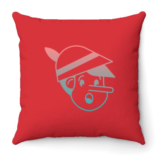 Waltdisneyworld Pinocchio Artwork Art 5 Throw Pillows