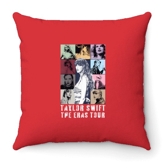 Ta'ylor Swift Eras Tour Throw Pillows