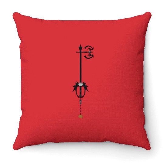 Pumpkin Key - Disney - Throw Pillows