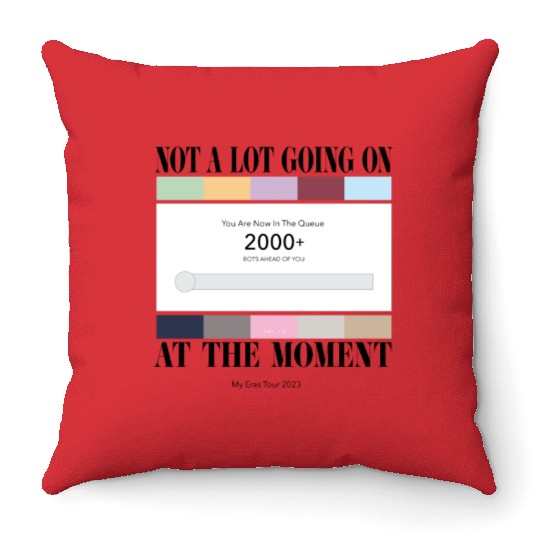 Eras Tour Fail Throw Pillows