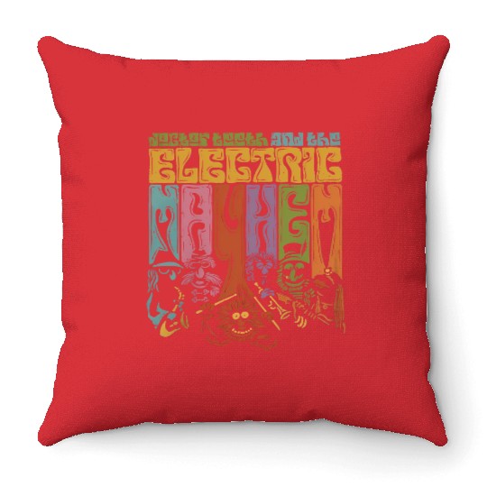 Disney Muppets Doctor Teeth And The Electric Mayhem Throw Pillows