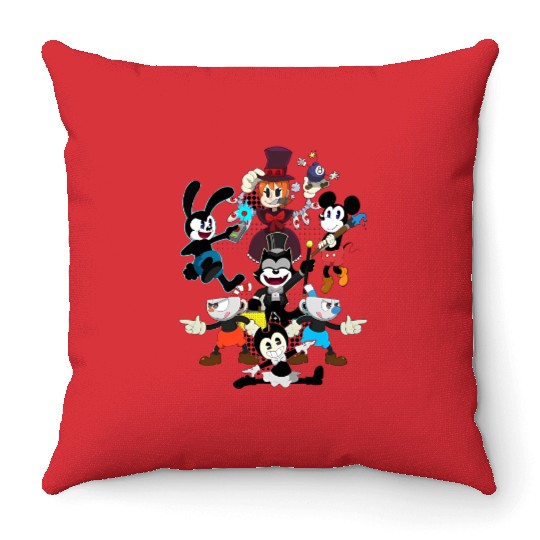 Disney Oswald the Lucky Rabbit Throw Pillows, Oswald mickey Throw Pillows