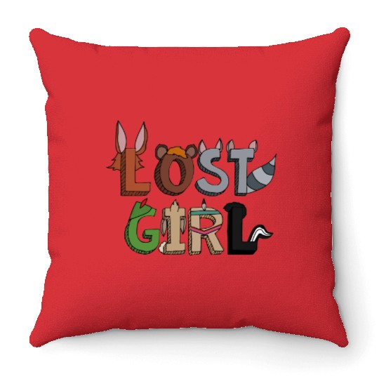 Peter Pan Throw Pillows, Lost Girl Throw Pillows, Disneyland Throw Pillows