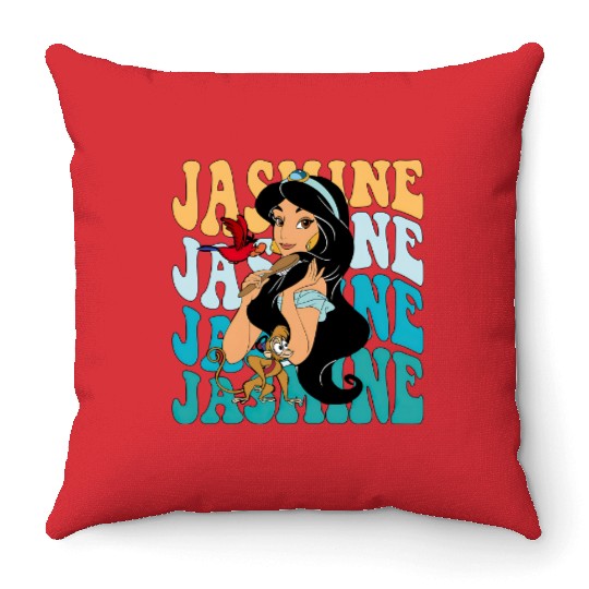Princess Jasmine Throw Pillows,Jasmine Throw Pillows, Disney Princess Jasmine, Magic Kingdom