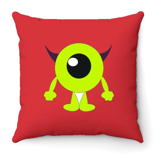 Disney-Parks Monsters Inc Mike Wazowski Throw Pillows