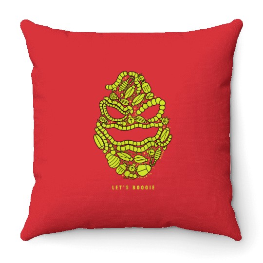disneys The Nightmare Before Christmas Oogie Boogie Bugs Throw Pillows