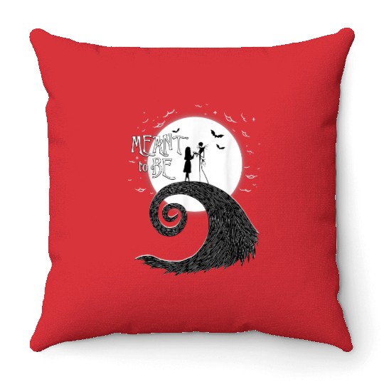 disneys The Nightmare Before Christmas Jack And Sally Throw Pillows