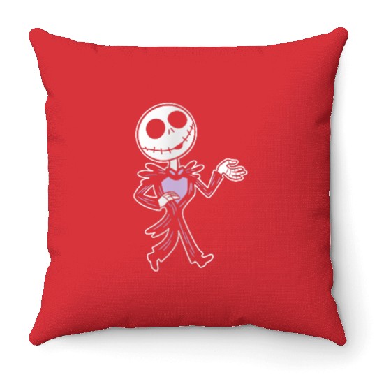 disneys The Nightmare Before Christmas Small Pocket Jack Throw Pillows