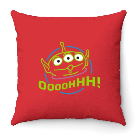 disneys pixars Toy Story Alien Throw Pillows