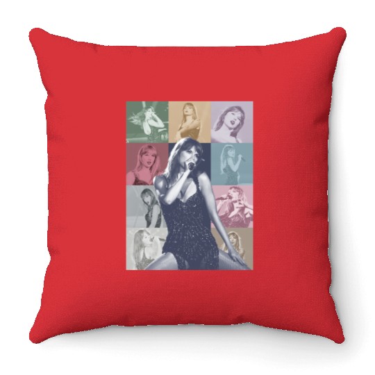eras tour Throw Pillows