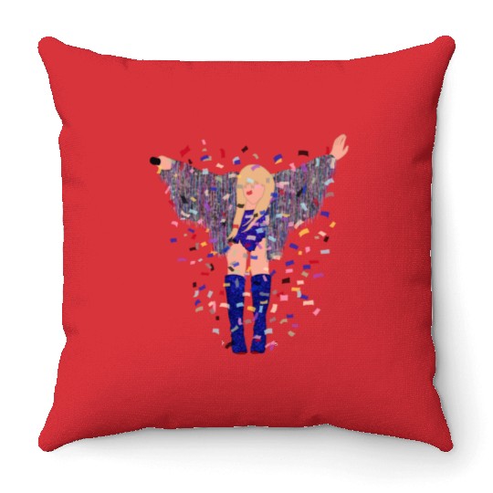 Eras Tour Multicolor Jacket iPhone Case Throw Pillows