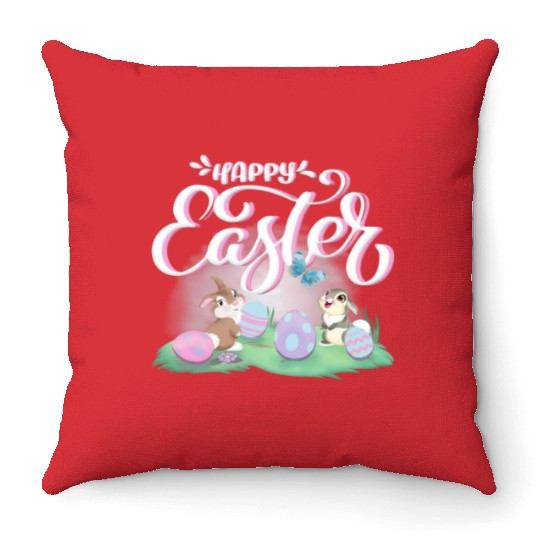 Disney Bambi Happy Easter Thumper Amp Miss Bunny Throw Pillows