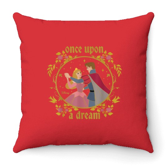 Disney Princess - Sleeping Beauty Aurora Once Up Throw Pillows