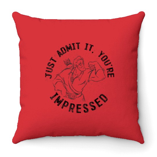 Disney Beauty The Beast Gaston Impressive Graphic Throw Pillows