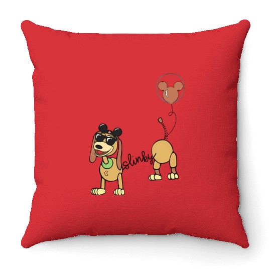 Slinky Dog Throw Pillows, Disney Balloon Tank