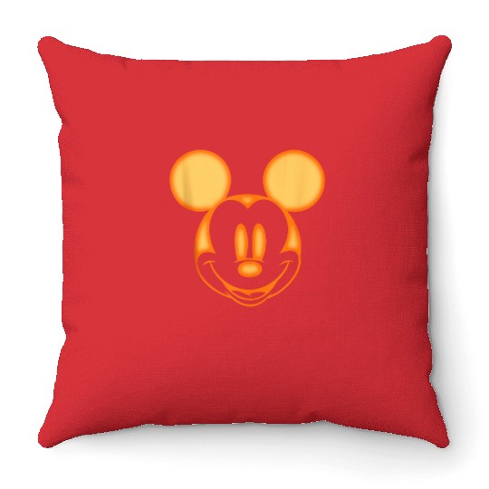 Disney Mickey Friends Halloween Mickey Carving Throw Pillows