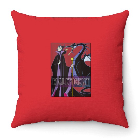 Disney Villains Classic Maleficent Panel Throw Pillows