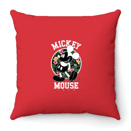 Disney Mickey Mouse Tropical Throw Pillows
