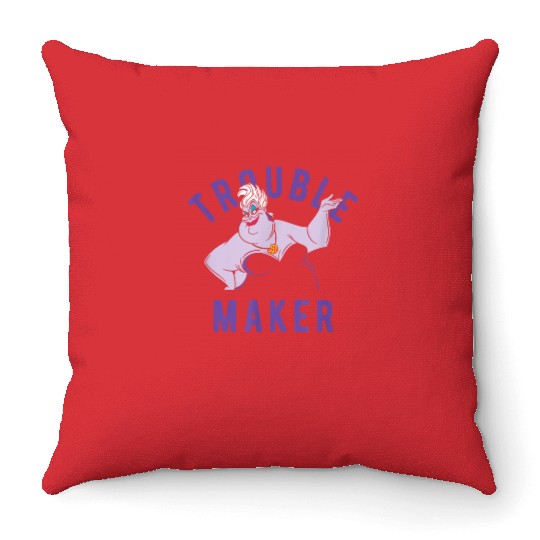 Disney Ursula Trouble Maker Throw Pillows