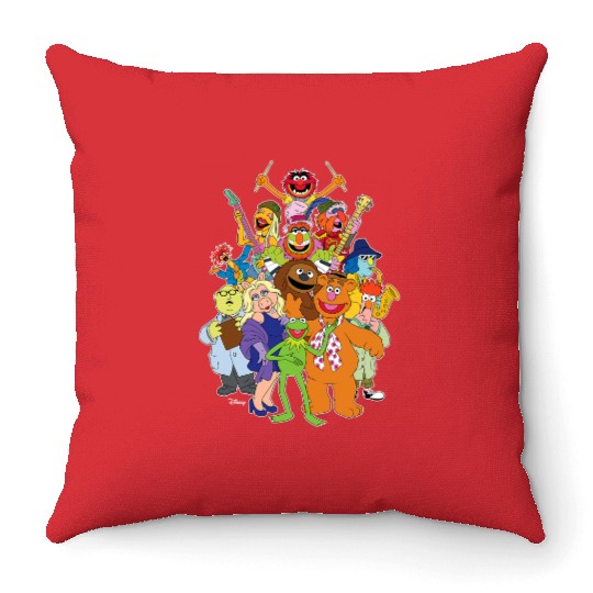 Disney - The Muppets Group Throw Pillows