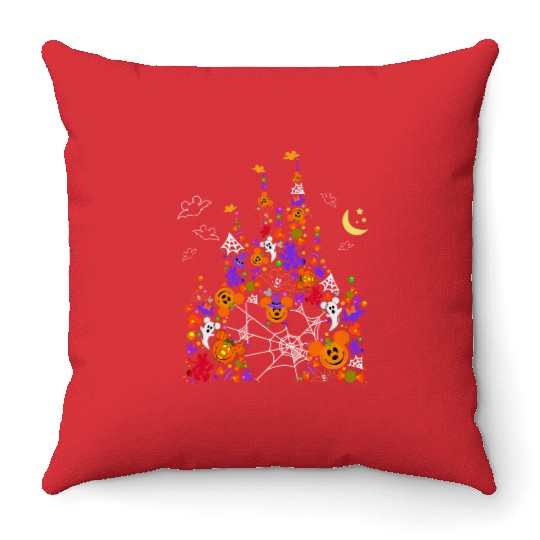 Disney Mickey halloween Throw Pillows