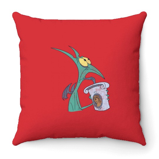 Disney Hercules I Am Panic Distressed Big Chest Portrait Throw Pillows