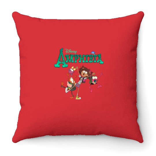 Disney Channel Amphibia Throw Pillows