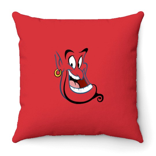 Disney Aladdin Genie Face Throw Pillows