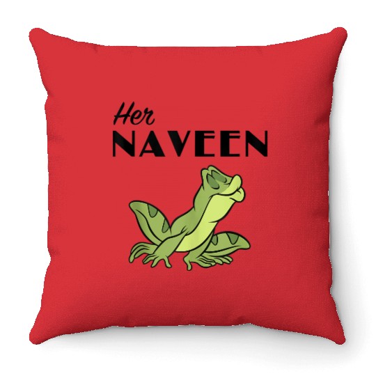 Disneyss The Princess And The Frog Her Naveen Couples Throw Pillows
