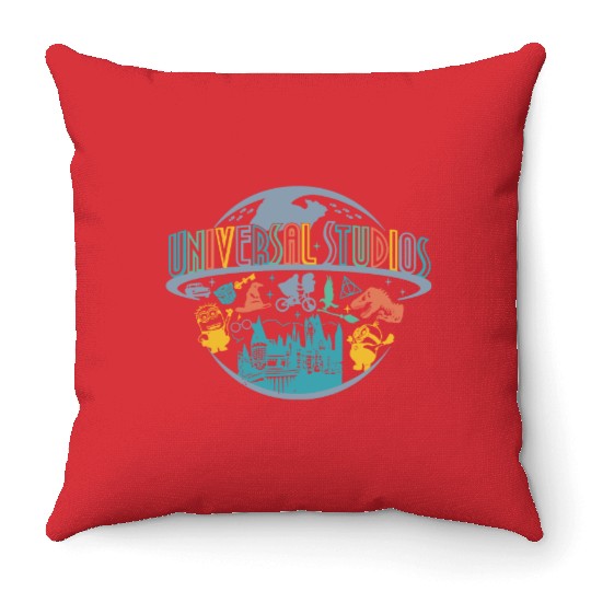 Universal Studios Throw Pillows, Universal Orlando Throw Pillows, Disney Universal Throw Pillows