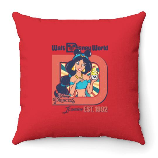 Princess Jasmine, Disney Jasmine Princess, Disney Princess Throw Pillows